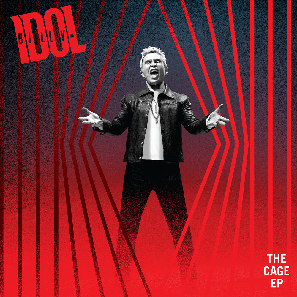 the album cover for Billy Idol - The Cage EP