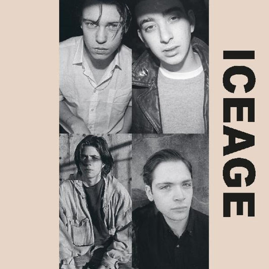 the album cover for Iceage - Shake The Feeling: Outtakes & Rarities 2015-2021 [Indie Exclusive Limited Edition Bordeaux Red LP]