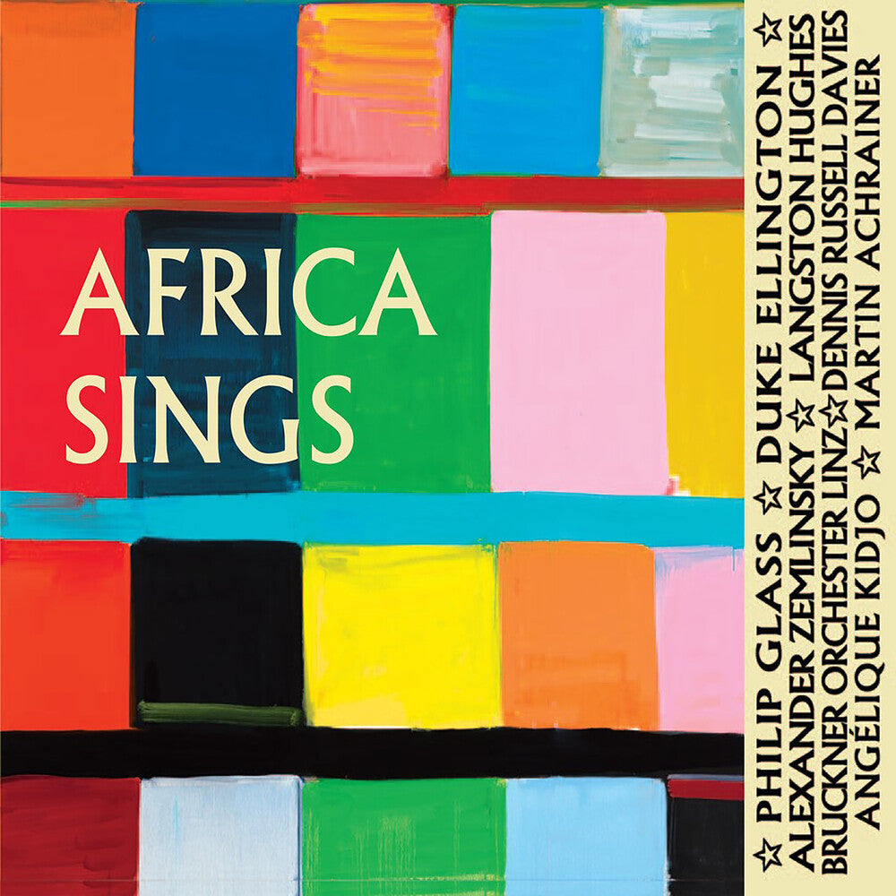 the album cover for Angelique Kidjo - Africa Sings