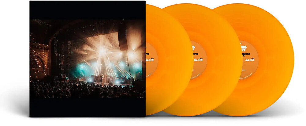 the album cover for My Morning Jacket - MMJ Live Vol. 2: Chicago 2021 [Translucent Orange 3 LP]