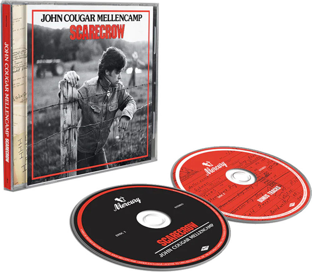 the album cover for John Mellencamp - Scarecrow: Remastered [2 CD]