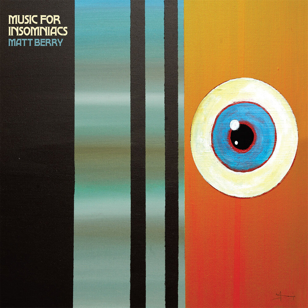 the album cover for Matt Berry - Music For Insomniacs [Import LP]