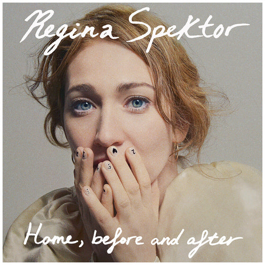 the album cover for Regina Spektor - Home, before and after [LP]