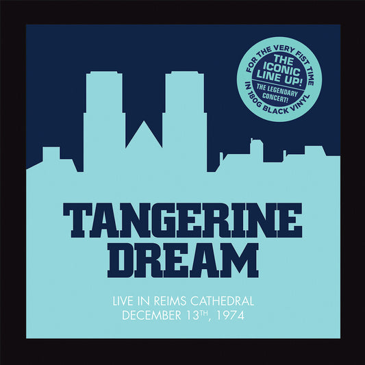 the album cover for Tangerine Dream - Live at the Reims Cathedral 1974 [Indie Exclusive Limited Edition 2LP]