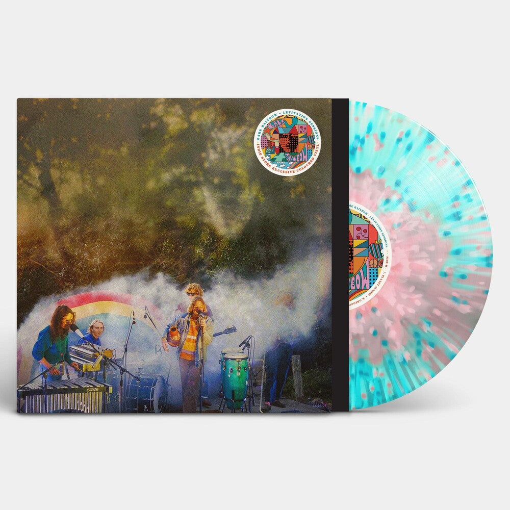 the album cover for Babe Rainbow - Levitation Sessions [Limited Edition Pink & Blue Swirl + Splatter LP]
