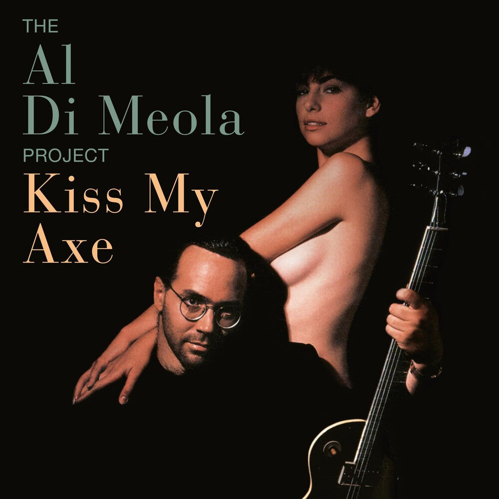 the album cover for Al Di Meola - Kiss My Axe [2LP]