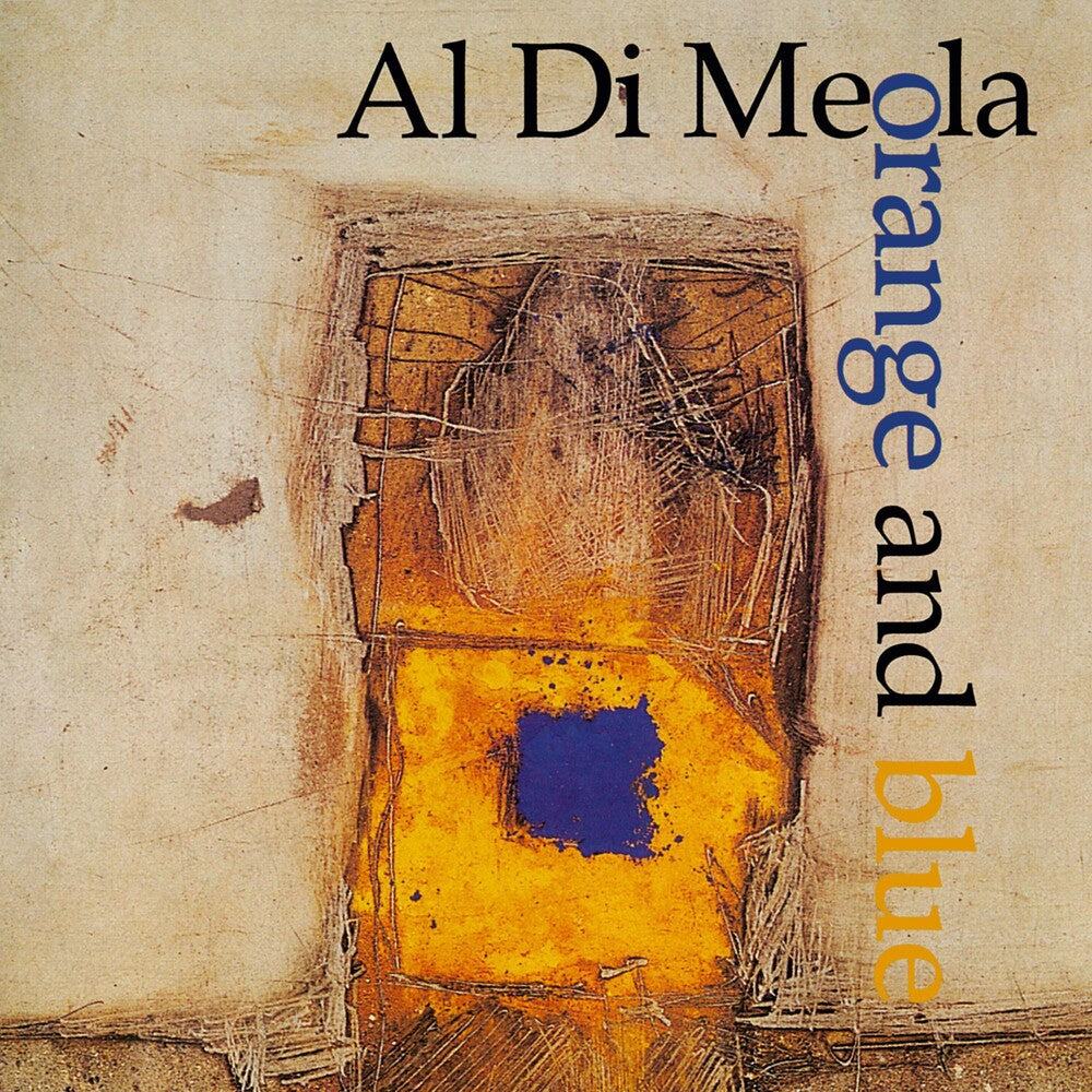 the album cover for Al Di Meola - Orange and Blue [2LP]
