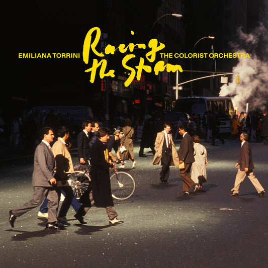 the album cover for Emiliana Torrini - Racing The Storm