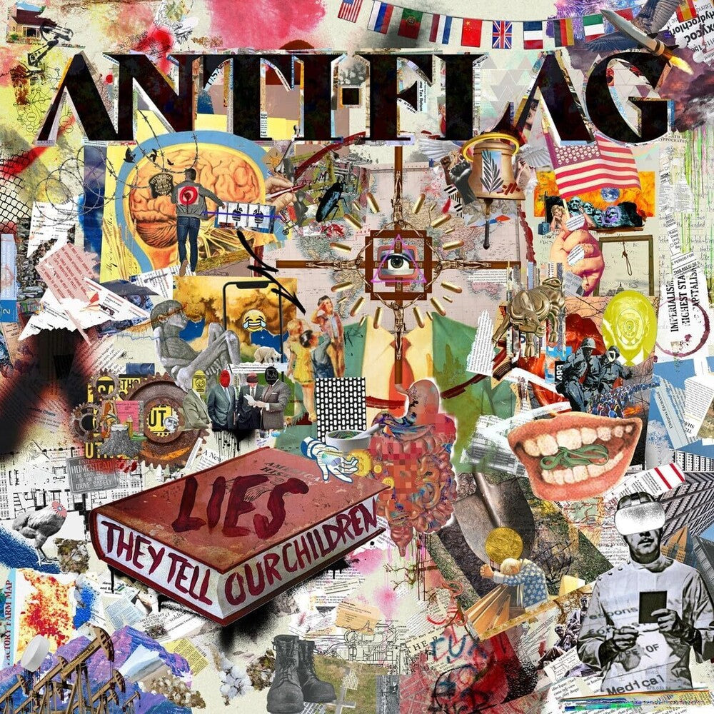 the album cover for Anti-Flag - Lies They Tell Our Children