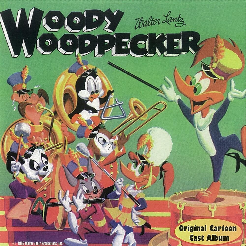 the album cover for Golden Orchestra - Woody Woodpecker