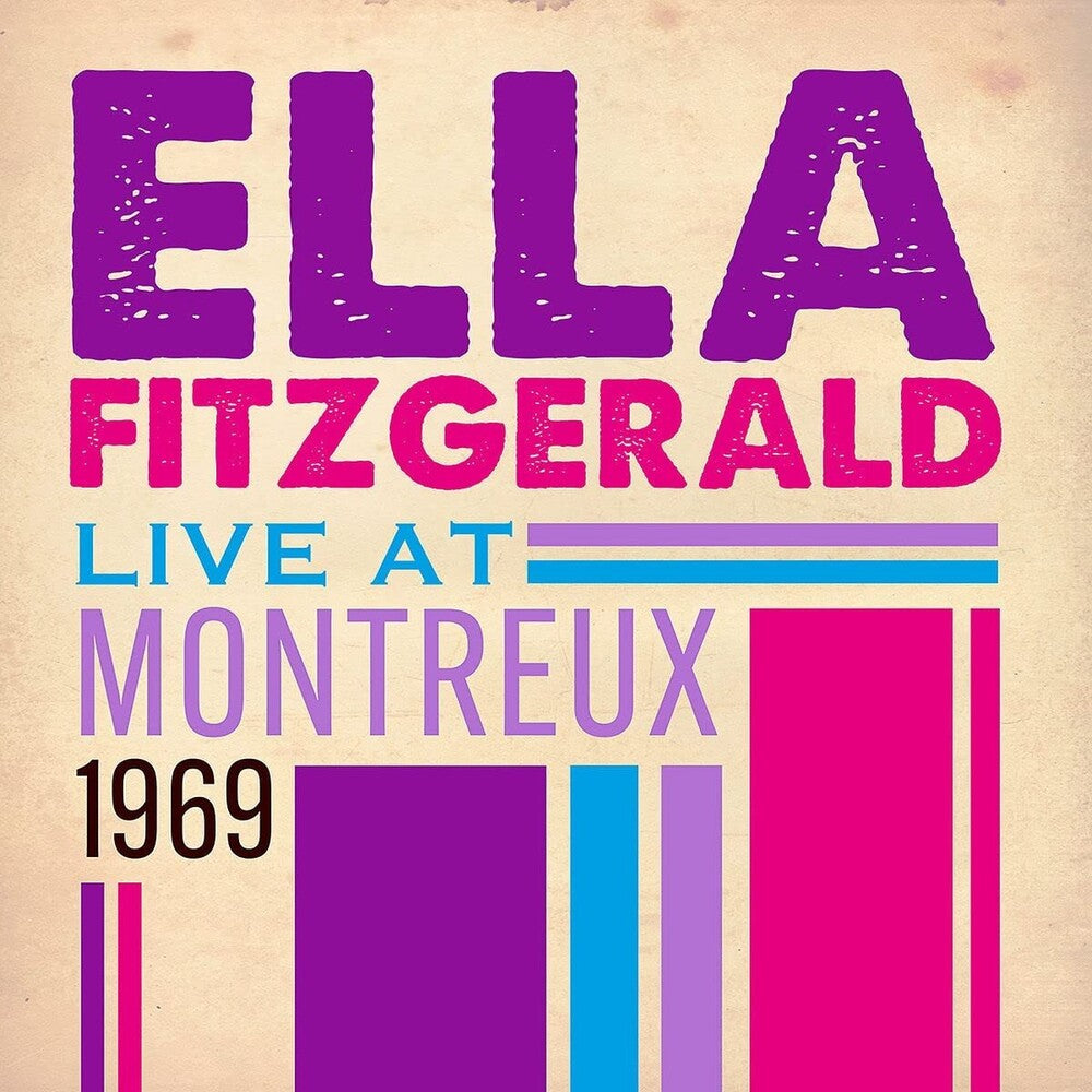 the album cover for Ella Fitzgerald - Live At Montreux 1969 [LP]