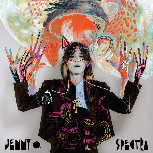 the album cover for Jenny O - Spectra [Indie Exclusive Limited Edition California Pink LP]