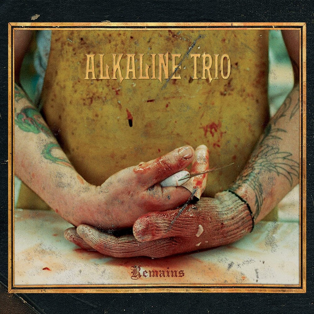 the album cover for Alkaline Trio - Remains