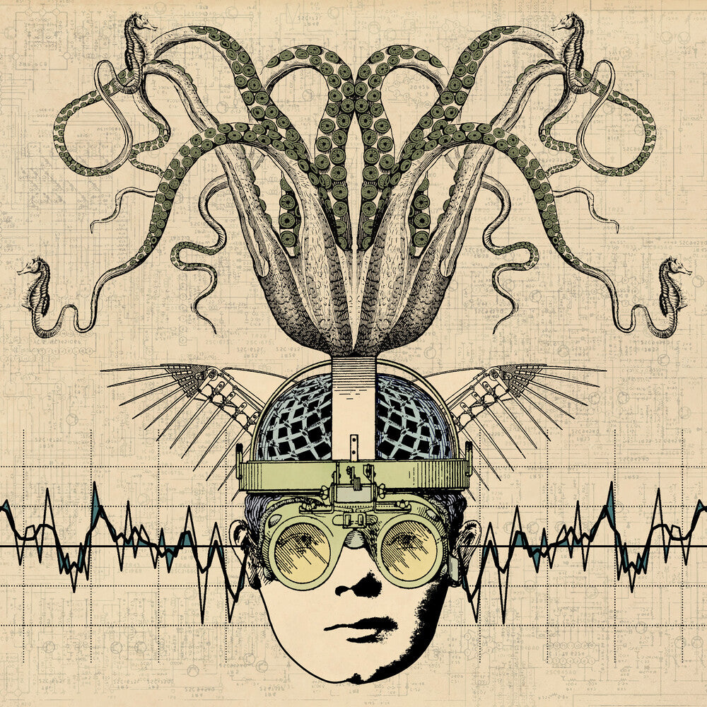 the album cover for Thank You Scientist - Stranger Heads Prevail (Gate)