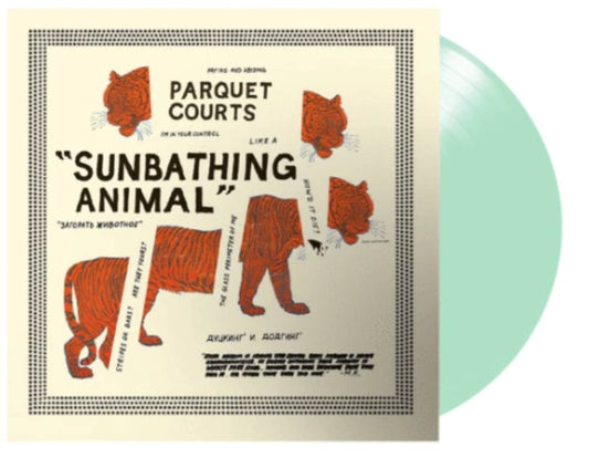 the album cover for Parquet Courts - Sunbathing Animal [Glow In The Dark LP]