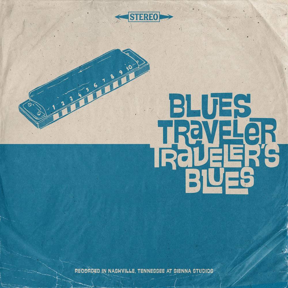 the album cover for Blues Traveler - Traveler's Blues [Indie Exclusive Limited Edition Blue LP]