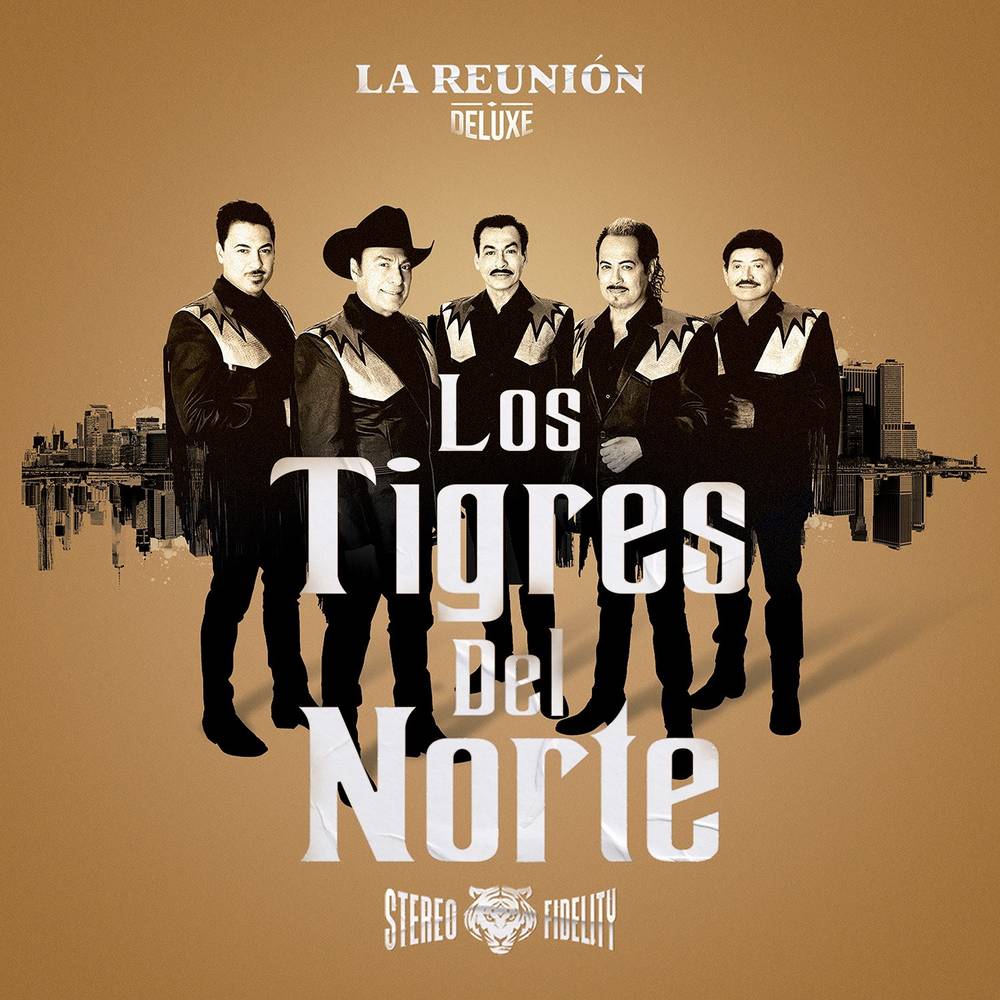 the album cover for Los Tigres Del Norte - La Reunion [Deluxe]