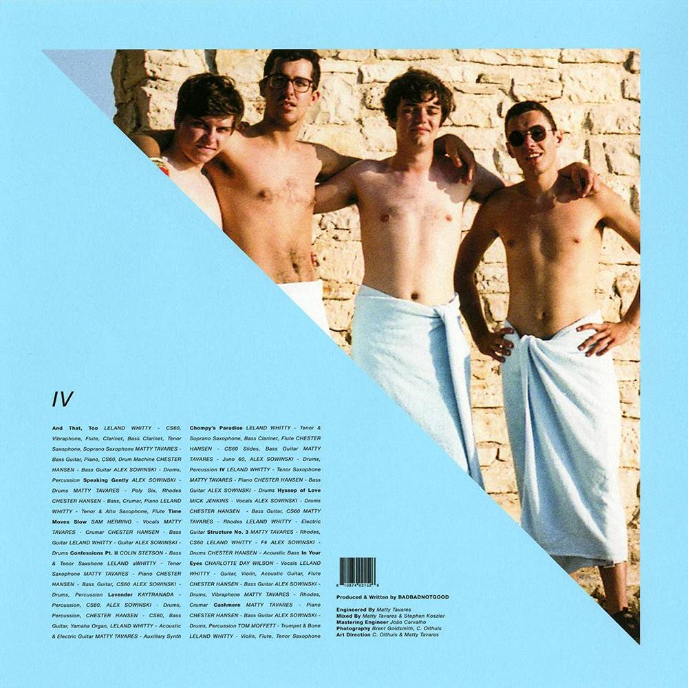the album cover for Badbadnotgood - IV [Limited Edition Pink 2LP]