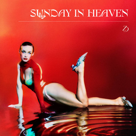 the album cover for Zella Day - Sunday In Heaven [Indie Exclusive Limited Edition Long Beach Harbor LP]