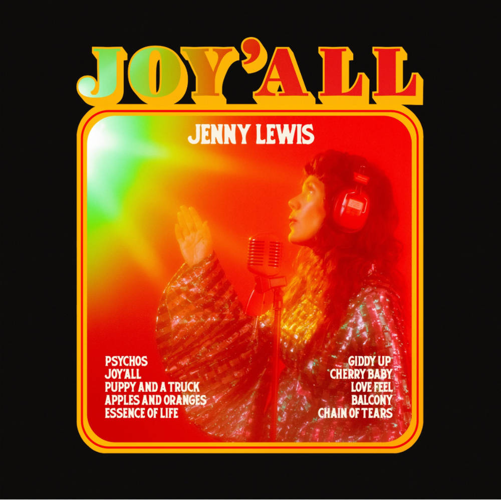 the album cover for Jenny Lewis - Joy'All [Indie Exclusive Limited Edition Green LP]