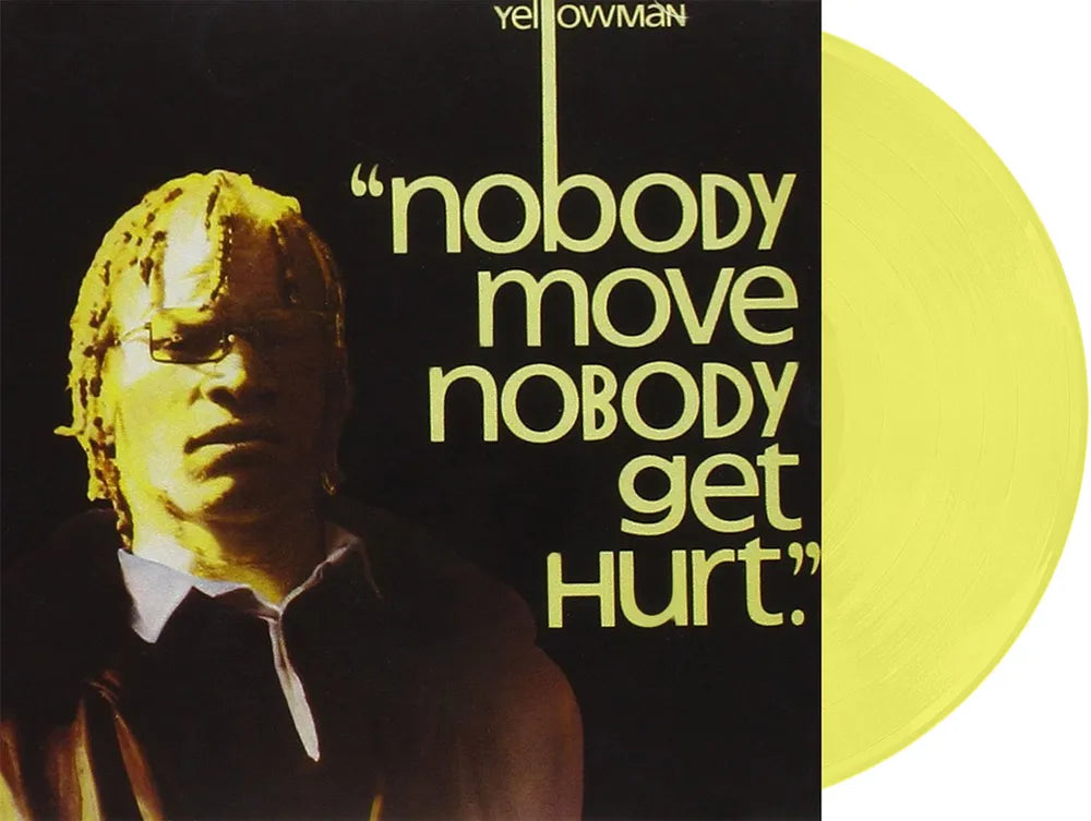 the album cover for Yellowman - Nobody Move Nobody Get Hurt [RSD Essential Lemonade LP]