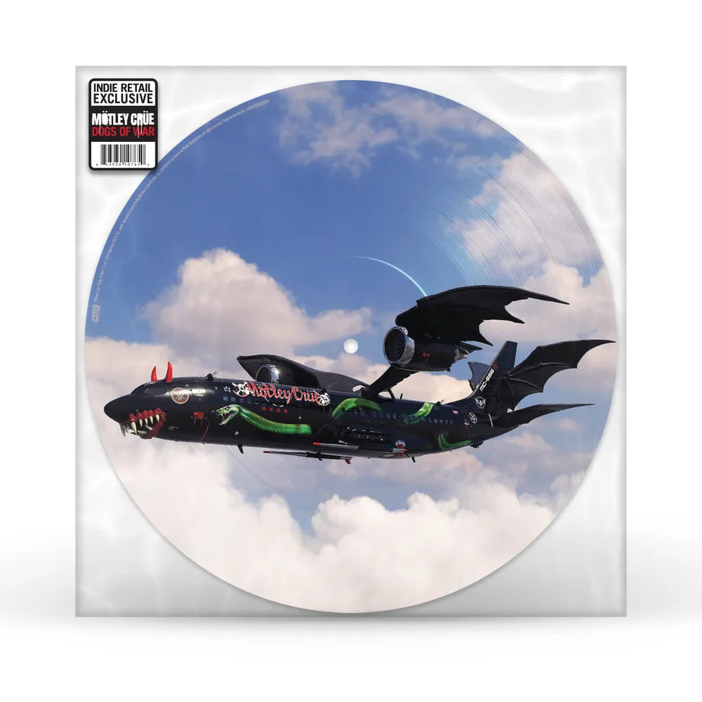 the album cover for Motley Crue - Dogs Of War [Limited Edition] (Pict) [Indie Exclusive]