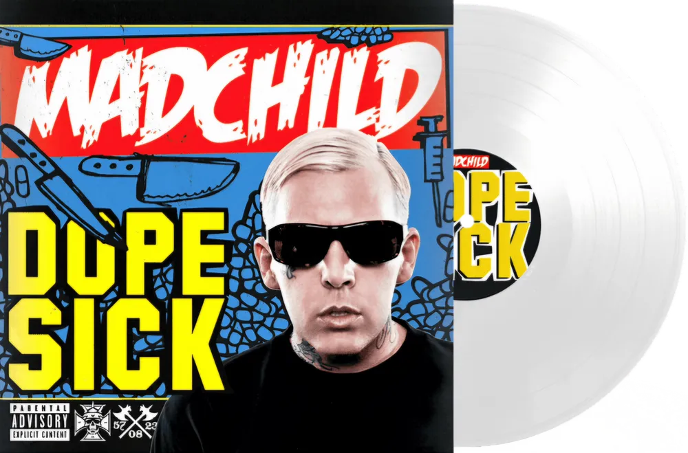 the album cover for Madchild - Dope Sick [RSD Essentials 1LPxWhite]