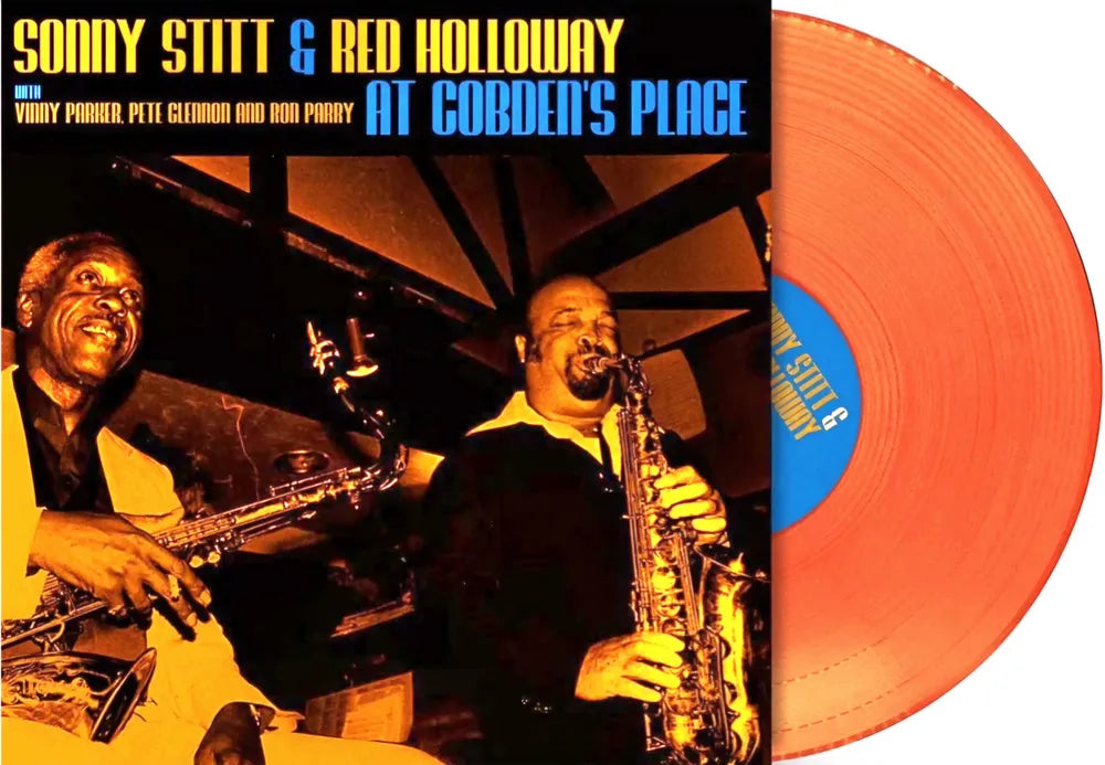 the album cover for Sonny Stitt &amp; Red Holloway  - Live at Cobden's Place 1981 [RSD Essentials 1LPxOrange ]
