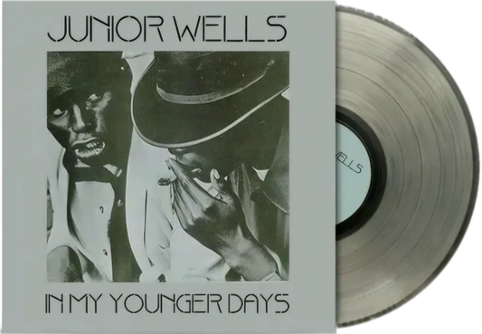 the album cover for Junior Wells - In My Younger Days [Colored Vinyl]