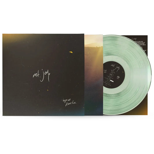 the album cover for Mt. Joy - Hope We Have Fun [Indie Exclusive 180g Coke Bottle Clear LP]