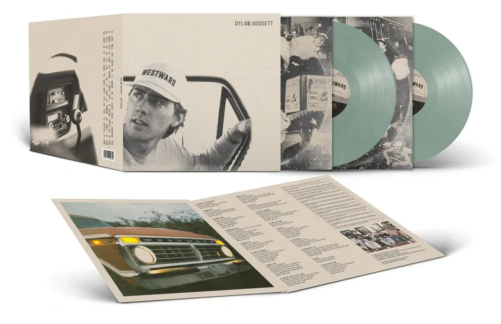 the album cover for Dylan Gossett - Westward [Vintage Bottle 2 LP]