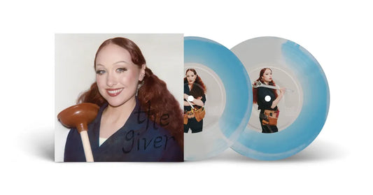 the album cover for Chappell Roan - The Giver (The Plumber) [Indie Exclusive Swirl 7in Single]