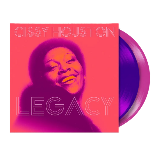 the album cover for Cissy Houston - Legacy - The Complete Janus Works -  [Indie Exclusive 2LPxPink &amp; Purple]