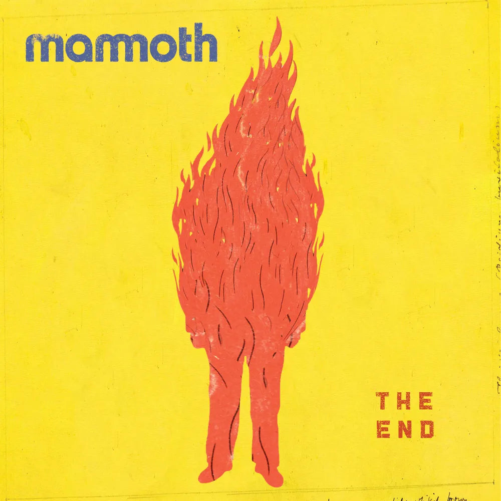 the album cover for Mammoth - Mammoth [Indie Exclusive - Orange with Red Splatter]