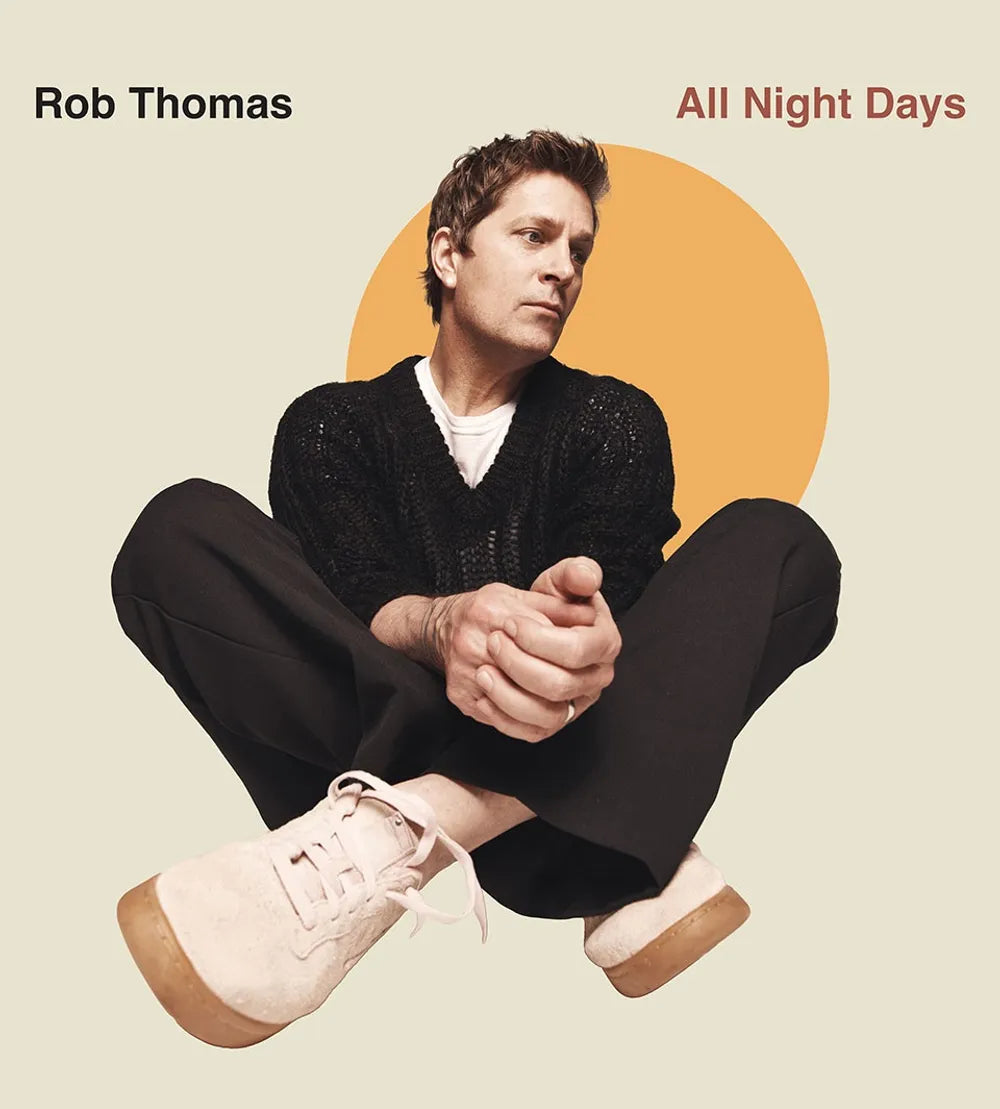the album cover for Rob Thomas - All Night Days [Indie Exclusive Limited Edition CD with Signed Insert]