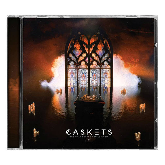 the album cover for Caskets - The Only Heaven You'll Know