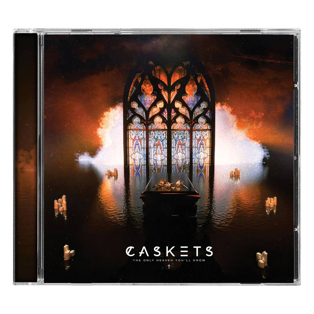 the album cover for Caskets - The Only Heaven You'll Know