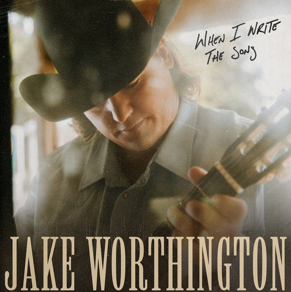 the album cover for Jake Worthington - When I Write The Song