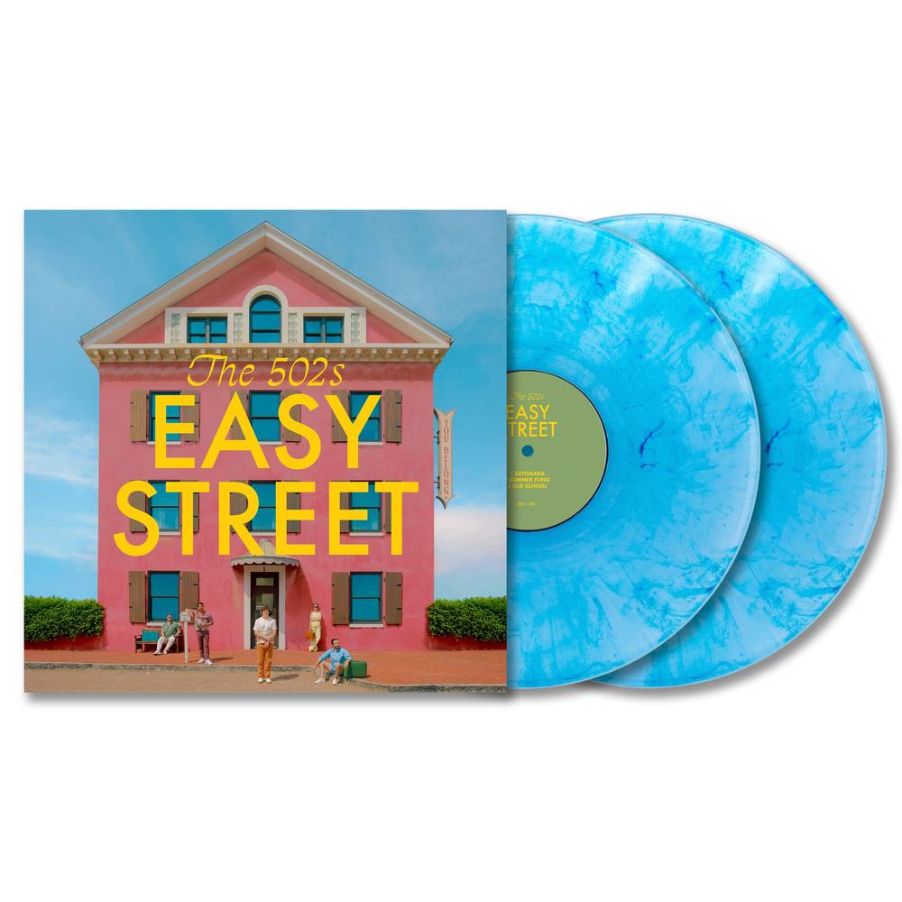 the album cover for 502s - Easy Street [Crystal Blue 2 LP]
