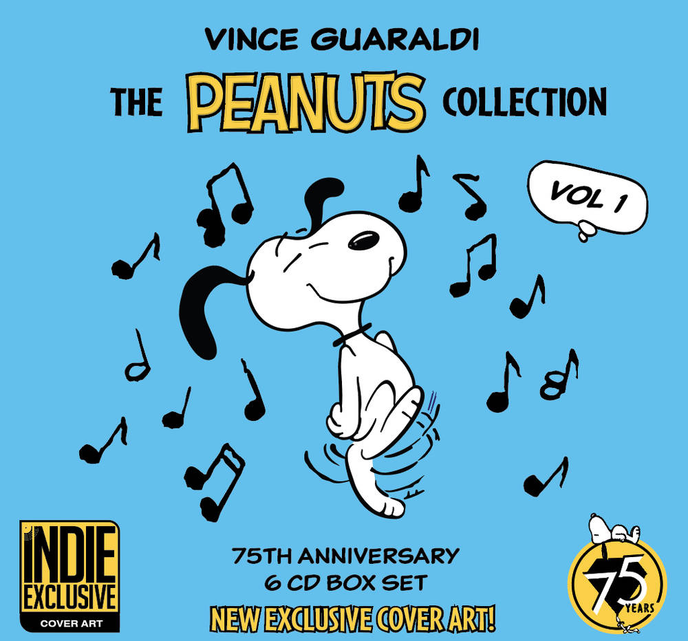 the album cover for Vince Guaraldi - 75th Anniversary Indie Exclusive 6CD box set Vol.1 [6 CD Boxset]