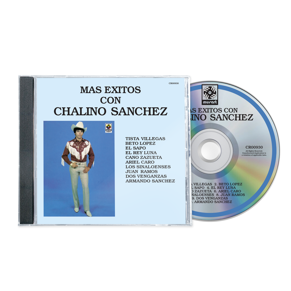 the album cover for Chalino Sanchez - Mas Exitos con Chalino Sanchez -  [CD]