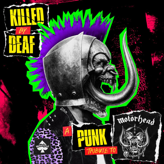 the album cover for Killed by Deaf: A Punk Tribute to Motorhead / Var - Killed By Deaf: A Punk Tribute To Motorhead (Various Artists)