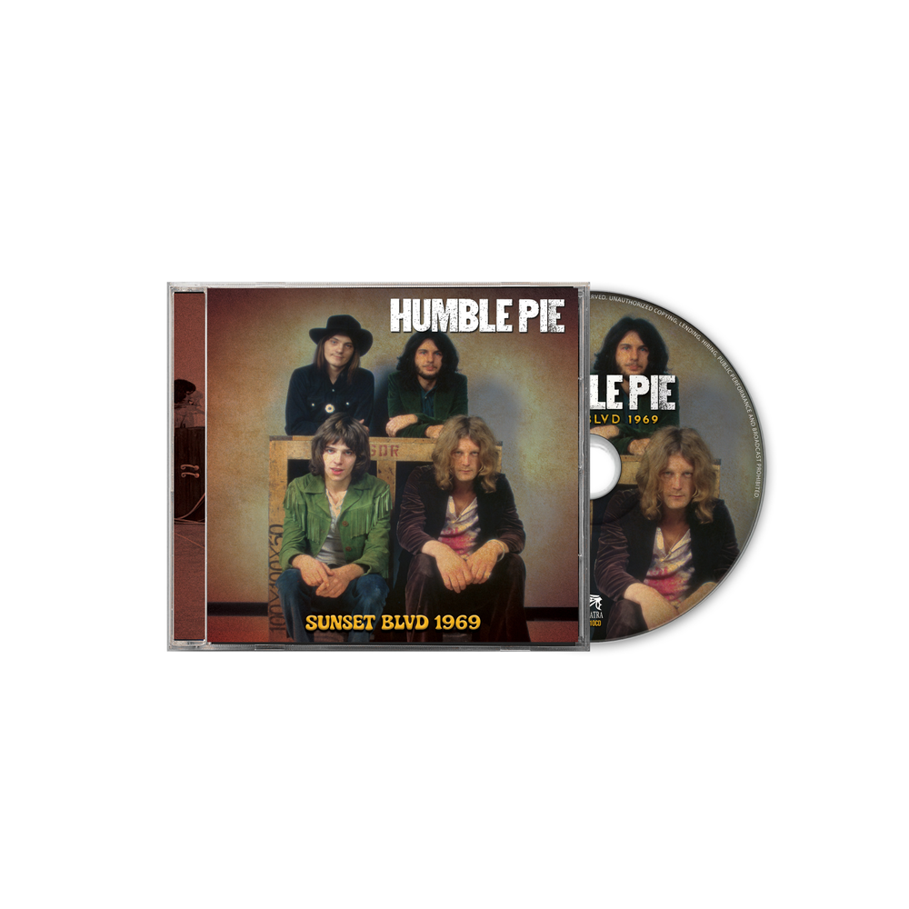 the album cover for Humble Pie - Sunset Blvd 1969
