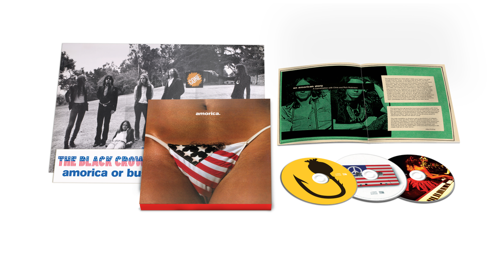 the album cover for The Black Crowes - Amorica. -  [Super Deluxe 3 CD]