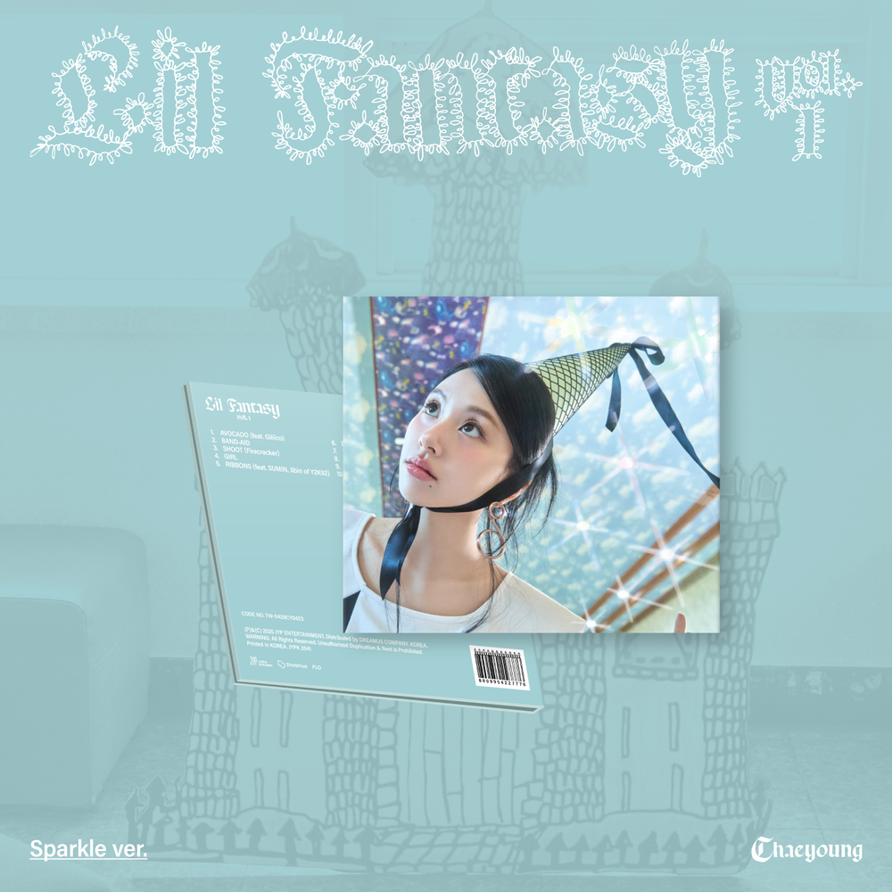 the album cover for Chaeyoung - LIL FANTASY vol. 1 [Sparkle ver.]