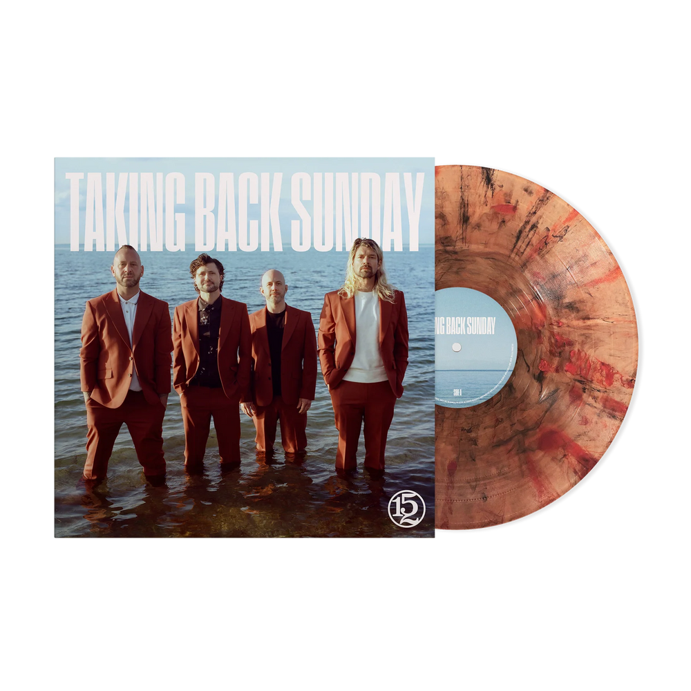 the album cover for Taking Back Sunday - 152 [Juice Marbled Vinyl]
