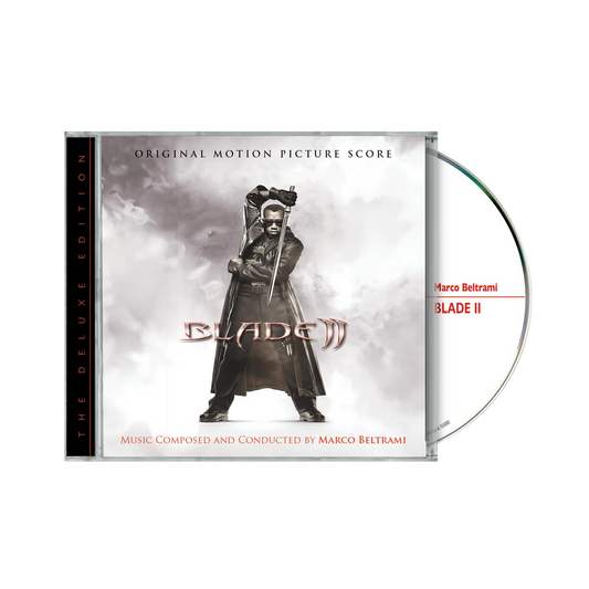the album cover for Beltrami, Marco - Blade II (Original Soundtrack) [Deluxe 2CD]