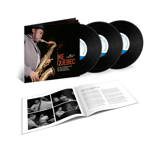 the album cover for Ike Quebec - Complete 45 Sessions (Blue Note Tone Poet Edition)