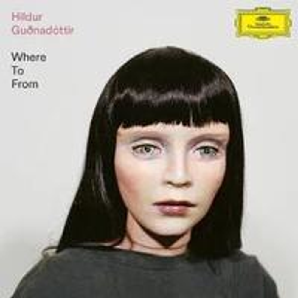 the album cover for Hildur Guonadottir - Where To From [Limited Edition Crystal Clear Vinyl + Booklet]