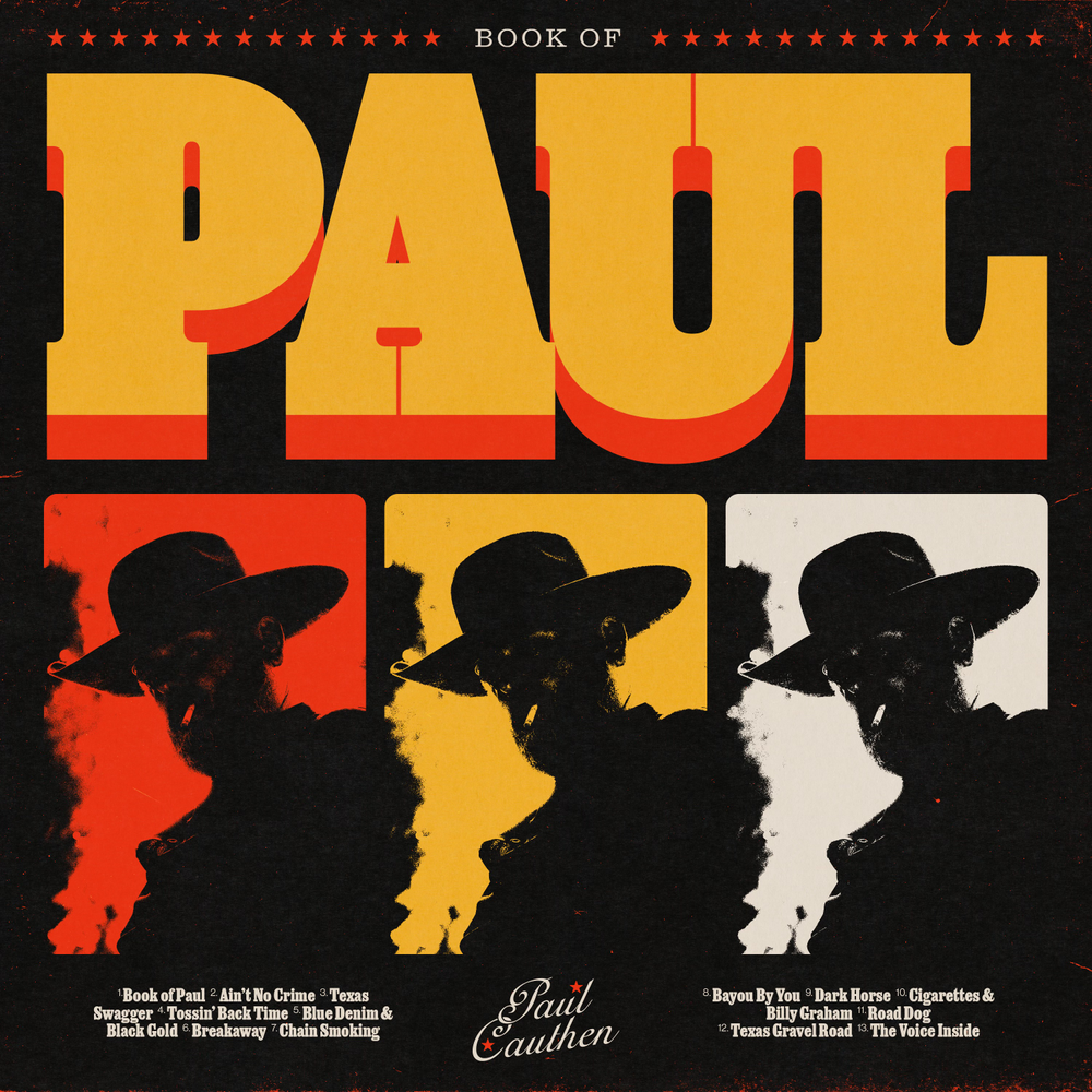 the album cover for Paul Cauthen - Book of Paul